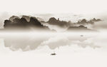 山水背景墙