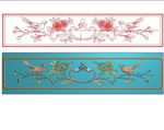 花鸟梅花喜上眉梢抽屉拉手精雕图