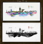 海宁 水墨画 写意 优秀作品
