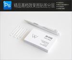 高档唯美意境VI样机一键贴图