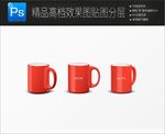 素雅高档标志样机一键贴图