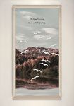简约北欧风山川飞鸟装饰画