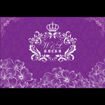 欧式紫色婚礼设计