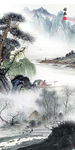 玄关山水画
