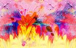 花卉油画