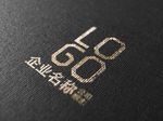 布面烫金压花工艺LOGO样机