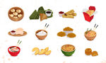 美食插画