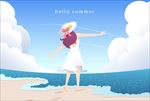 海景美女