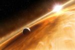 宇宙赤道景色户外宣传海报背景底
