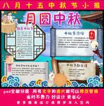 中秋节小报