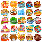 食物logo