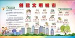 创建文明城市  漫画