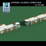 写字商业楼 商业群 现代商业