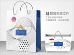 时尚风手提袋设计
