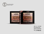 外贸眼影盒英文包装