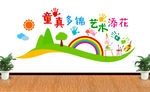 绘画文化墙