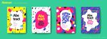 炫彩创意几何海报