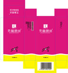 SOD蜜包装盒展开图