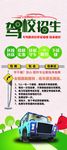 驾校招生宣传展架