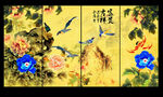 国画牡丹