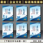 企业文化展板