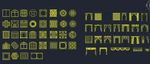 立面窗 窗帘 CAD图块