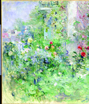 花 花丛 油画 花背景 花底纹