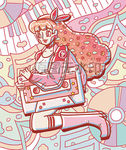 潮流行美少女包网红服装化妆插图