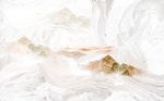 大理石纹山水背景墙
