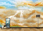 流水生财石纹