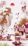 山水小桥人家装饰画