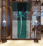 写意荷花装饰画
