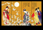 日本仕女图