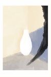 抽象花瓶手绘水彩装饰画