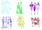 衣服设计 手绘画