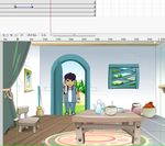 工作回来的人打开门2秒