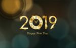 时钟2019 金色2019 年