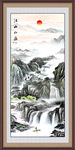 玄关山水画