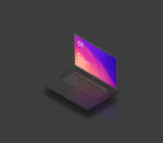 手提电脑样机