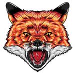 动物头像图腾 狐狸头