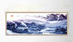 中式意境水墨风景画山水装饰画