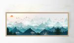 中国风水墨意境山水风景装饰画