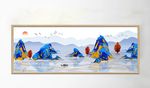 中国风抽象意境山水风景装饰画