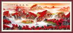 客厅山水画