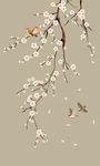 禅意花鸟图