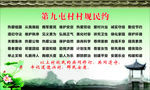 村规民约