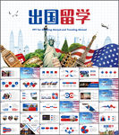出国留学美国旅游ppt