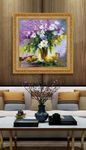 高清静物花卉油画