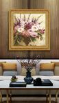 高清静物花卉油画