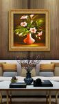 高清静物花卉油画